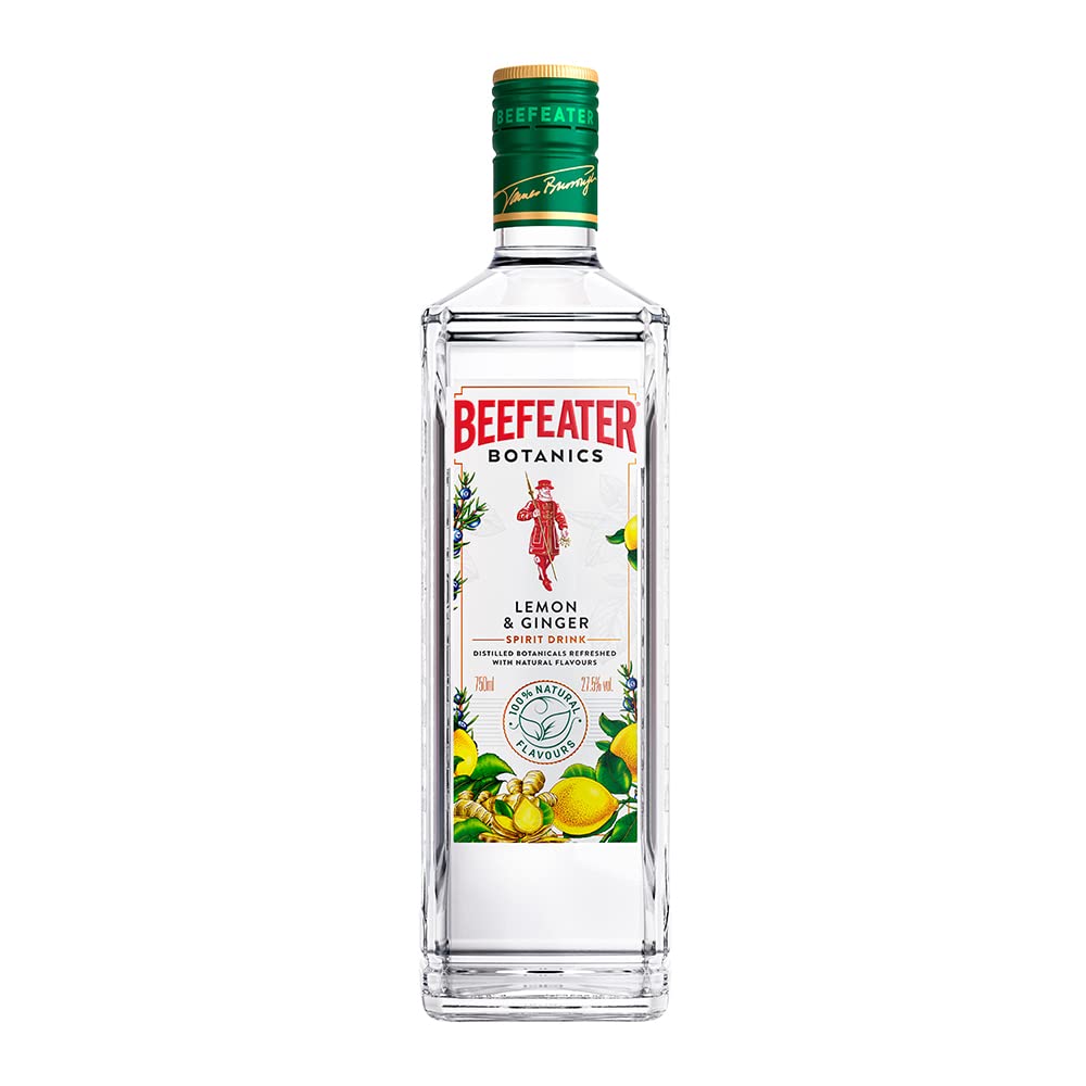 Beefeater Botanics Limão e Gengibre - 750 ml