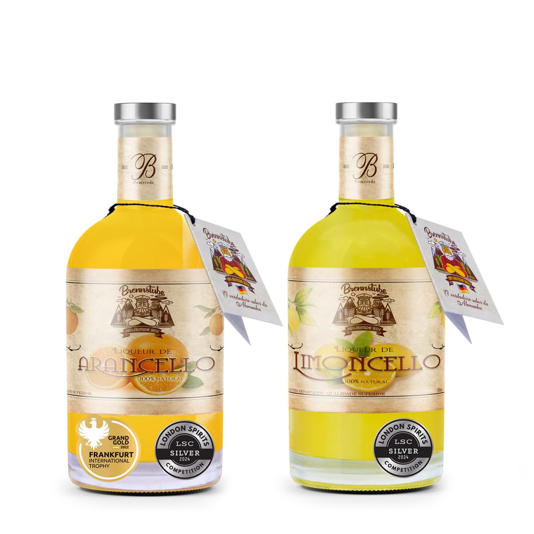 Kit 2 Licores Brennstube – Limoncello e Arancello