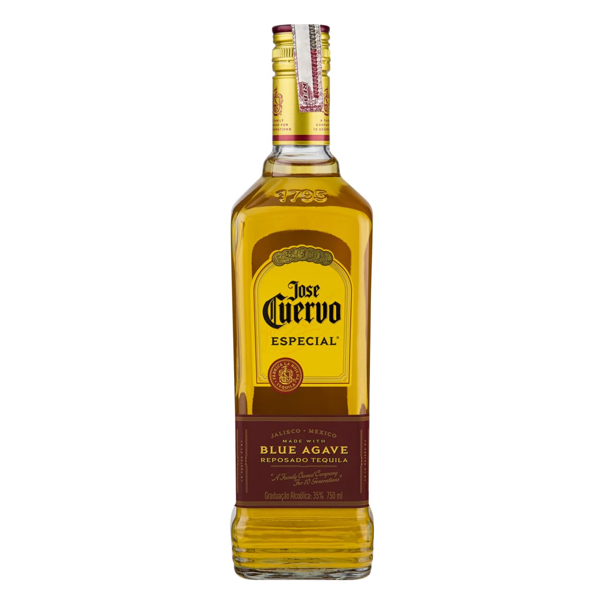 Jose Cuervo Tequila Gold Mexicana 35° 750ml