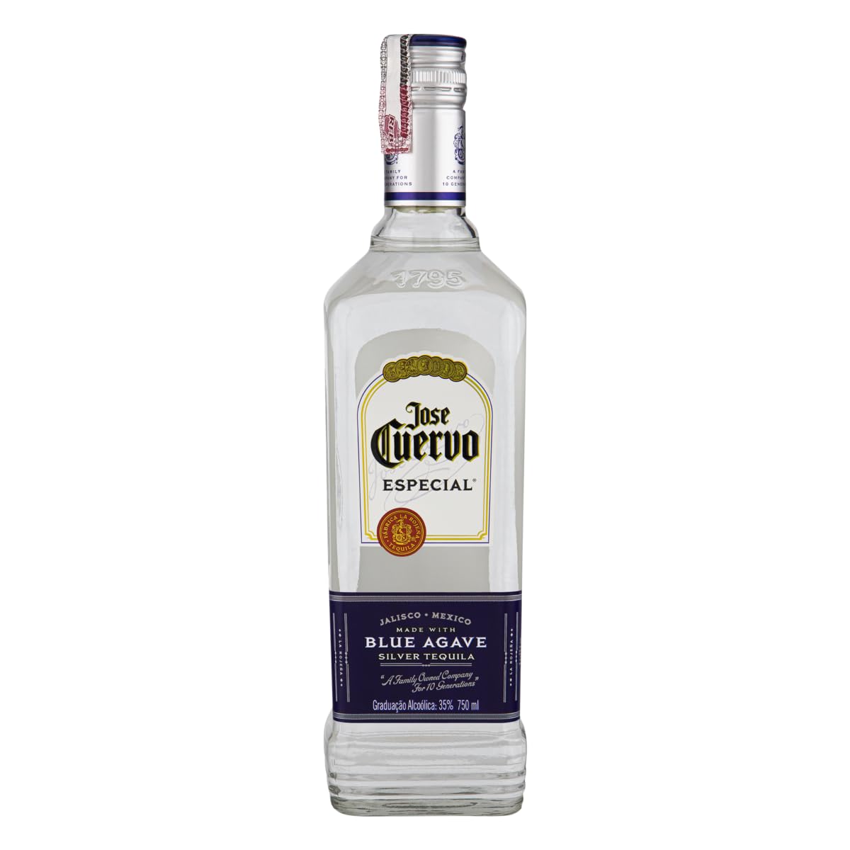Tequila Mex José Cuervo Silver 35° 