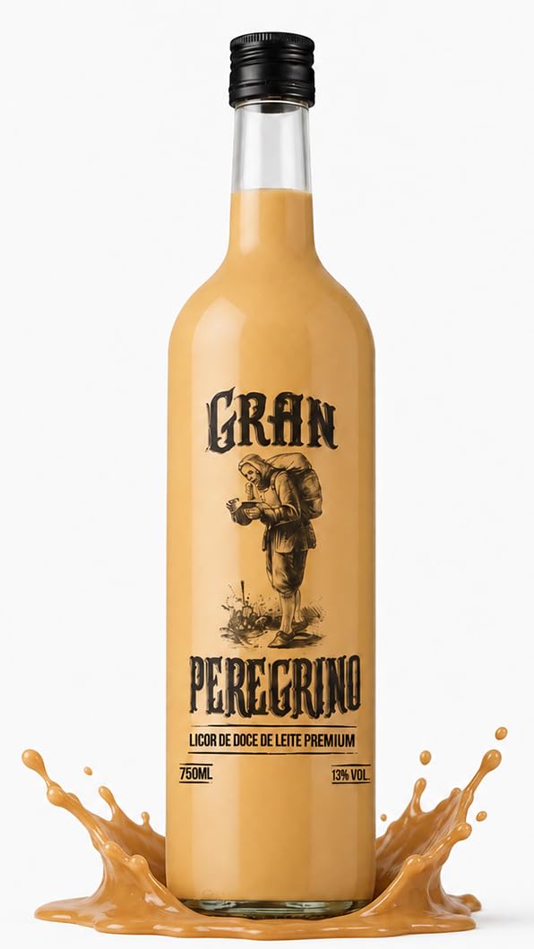 Licor Doce De Leite Premium Gran Peregrino 750ml