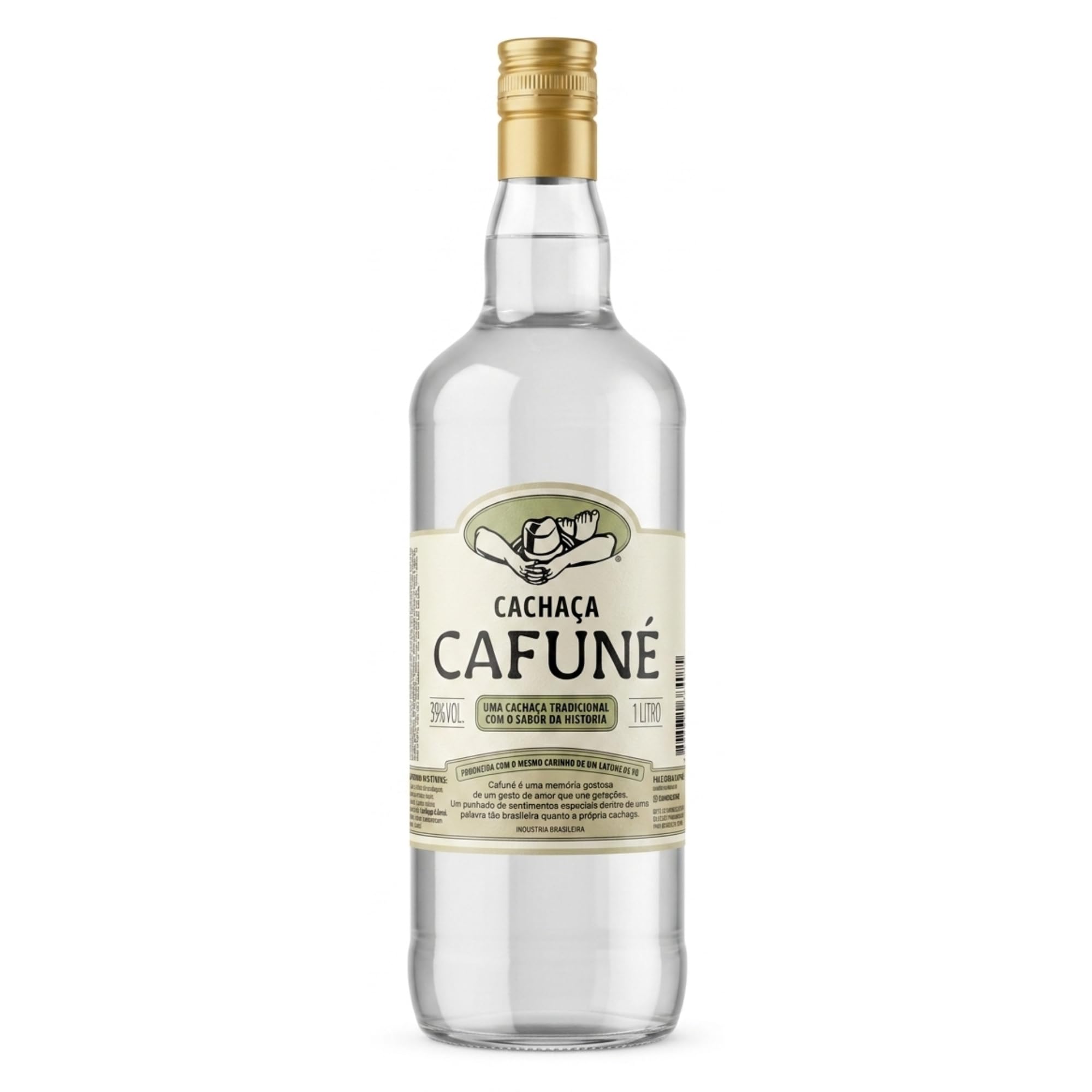 Cachaça Tradicional Cafuné 1L
