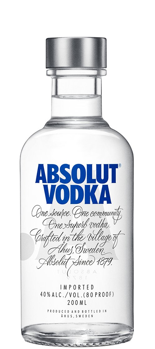 Absolut Natural Vodka 200 ml