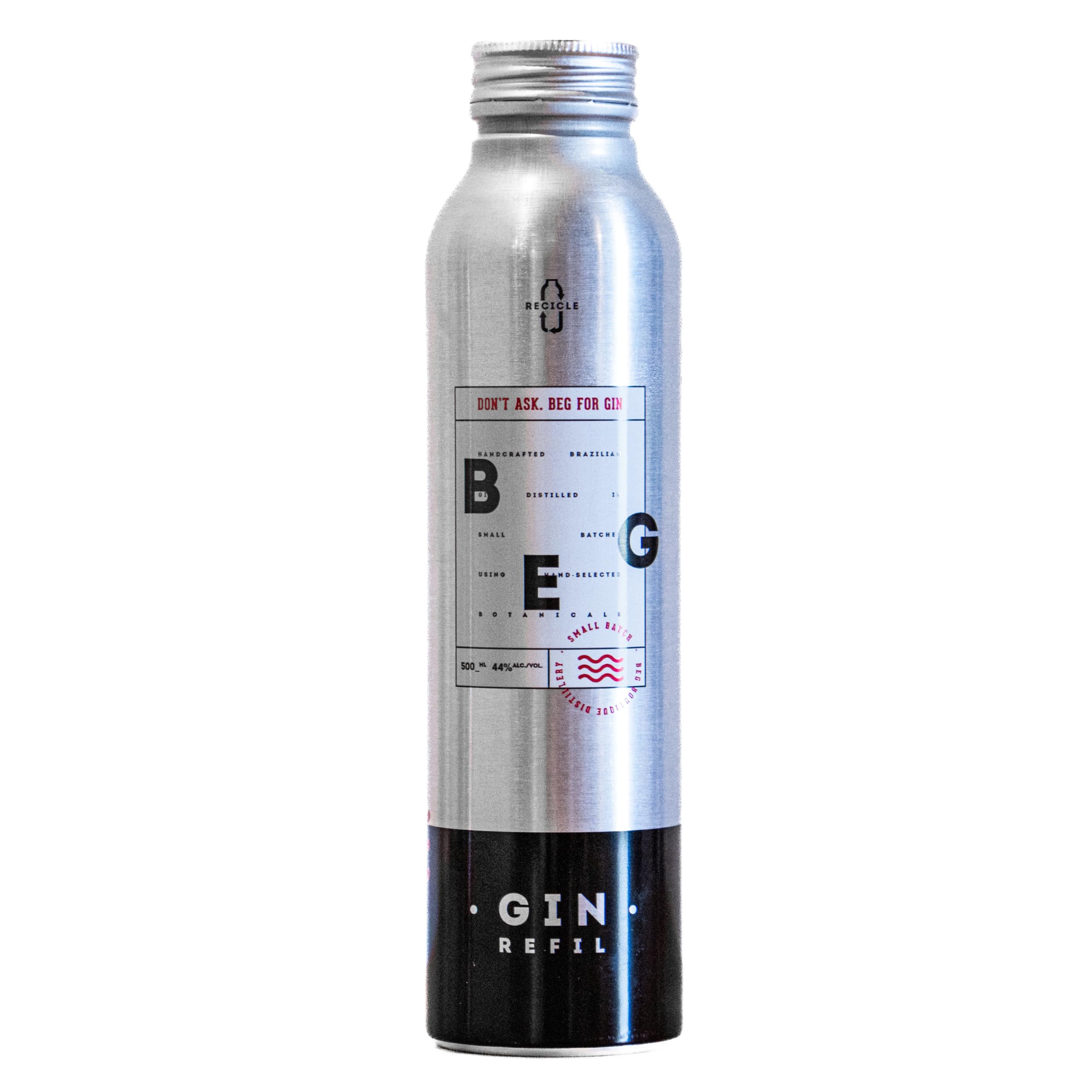 Gin BEG Brazilian Boutique Dry, 500ml, 44%